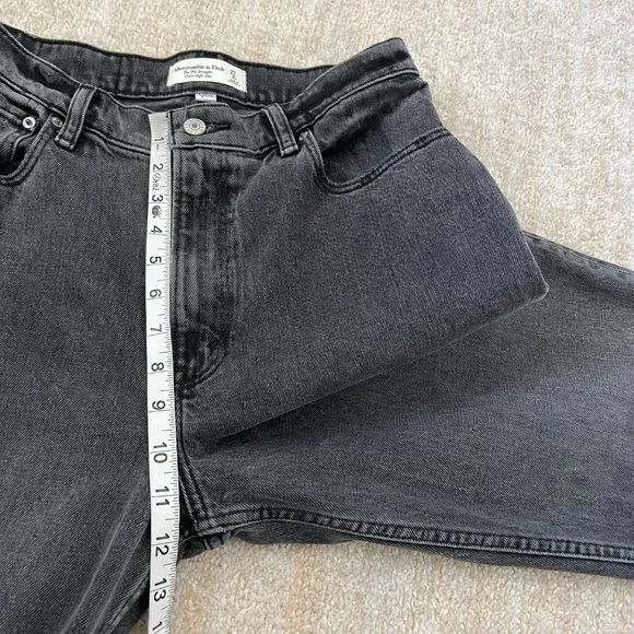 Abercrombie & Fitch The 90s Straight Ultra High Rise Jeans 27 / 4 - Picture 6 of 10